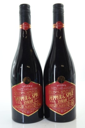 (2) 2019 Selaks The Taste Collection Pepper & Spice Syrah, Hawke's Bay