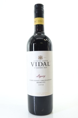(1) 2019 Vidal Estate Legacy Cabernet Sauvignon - Merlot, Gimblett Gravels