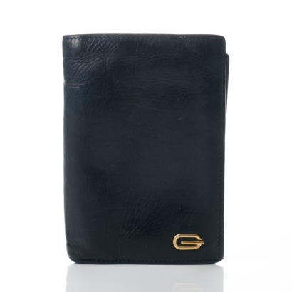Gucci, Black Leather Wallet