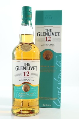 (1) The Glenlivet Double Oak 12 Year Old Single Malt Scotch Whisky, Speyside, 40% ABV (GB)