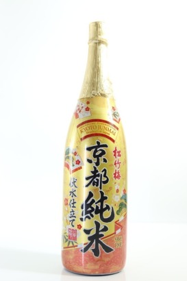 (1) Sho Chiku Bai 'Kyoto Fushimizujitate' Junmai Sake, 1800ml, 13.9% ABV