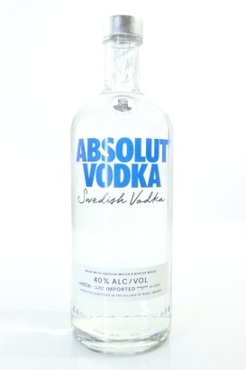 (1) Absolut Vodka, Sweden, 1000ml, 40% ABV