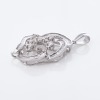 18ct White Gold, 0.30ct Diamond Pendant - 2