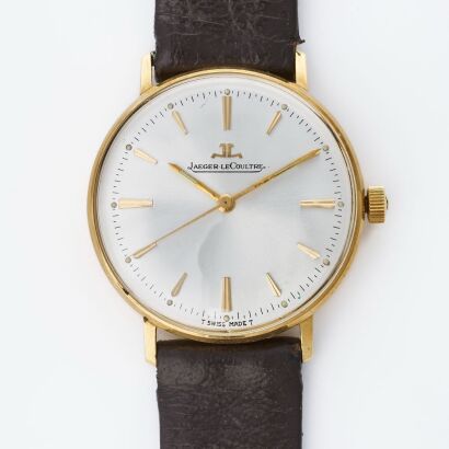 18ct Yellow Gold, Jaeger-LeCoultre Manual Wind Wristwatch with Box / Papers, Asprey New Bond Street, circa 1971
