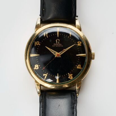 Gold Filled, OMEGA Bumper Movement Wristwatch, circa 1950's