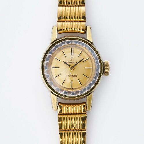 Gold Capped, OMEGA Deville Ladies Wristwatch, circa 1970