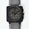 PVD Coated Stainless Steel, Bell & Ross BR01-94 Chronograph Commando Limited Edition 500 pieces with Full Set, circa 2010