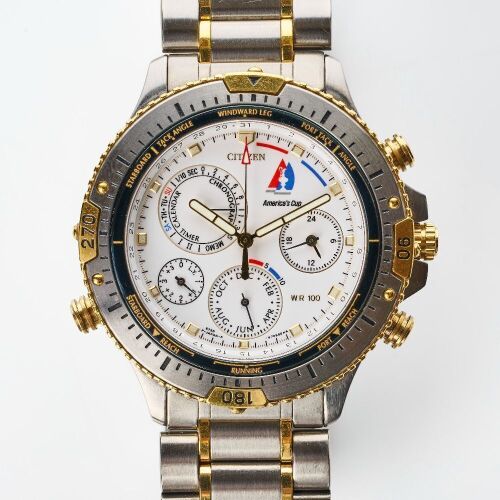 Titanium Alloyed, Citizen Promaster America's Cup Chronograph / Yacht Timer, Limited Edition 300 pieces with Paperwork, circa 1992