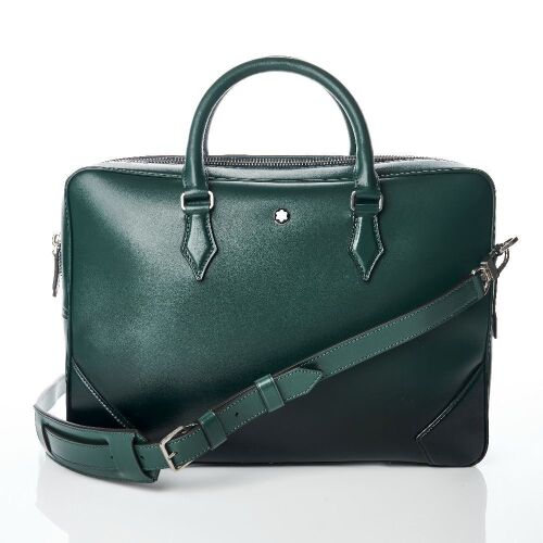 Montblanc, Meisterst&uuml;ck Document Case Sfumato British Green/ Black Ombre - As new