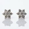 18ct White Gold, 0.58ct Diamond Cluster Stud Earrings