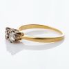 18ct Yellow Gold, 0.60ct Diamond Two Stone Ring - 2