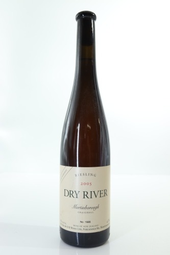 (1) 2005 Dry River Craighall Vineyard Late Harvest Riesling, Martinborough