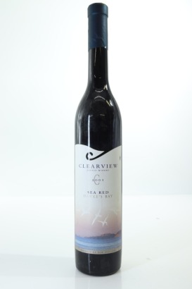 (1) 2001 Clearview Estate Sea Red Fortified Dessert Wine, Hawke's Bay, 500ml, 18% ABV