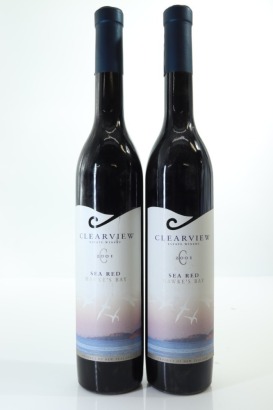 (2) 2001 Clearview Estate Sea Red Fortified Dessert Wine, Hawke's Bay, 500ml, 18% ABV