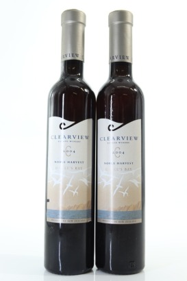 (2) 2004 Clearview Estate Noble Harvest Chardonnay, Hawke's Bay, 375ml