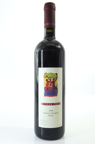 (1) 2000 Meerea Park Cabernet Sauvignon - Merlot, Hilltops