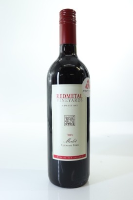(1) 2013 Redmetal Vineyards Merlot - Cabernet Franc, Bridge Pa Triangle