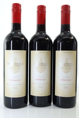 (3) 2014 Mudbrick Vineyard Resevre Tempranillo, Waiheke Island