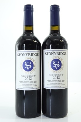 (2) 2012 Stonyridge Vineyard Larose, Waiheke Island