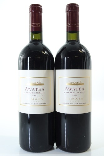 (2) 2006 Te Mata Estate Awatea Cabernets Merlot, Hawke's Bay