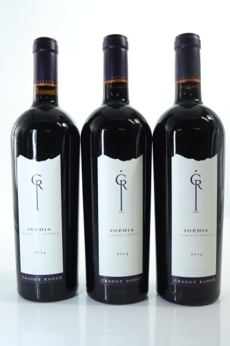 (3) 2014 Craggy Range 'Sophia', Gimblett Gravels
