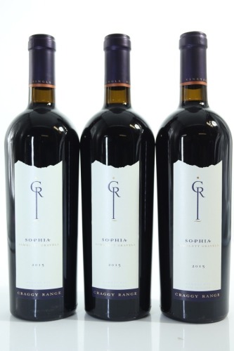 (3) 2015 Craggy Range 'Sophia', Gimblett Gravels