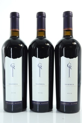 (3) 2015 Craggy Range 'Sophia', Gimblett Gravels