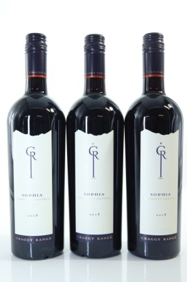(3) 2018 Craggy Range 'Sophia', Gimblett Gravels