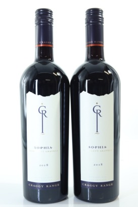(2) 2018 Craggy Range 'Sophia', Gimblett Gravels
