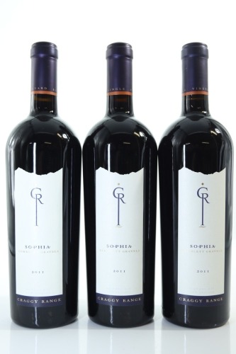 (3) 2011 Craggy Range 'Sophia', Gimblett Gravels