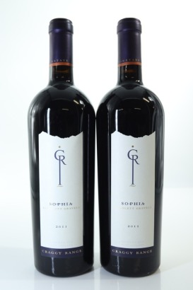 (2) 2011 Craggy Range 'Sophia', Gimblett Gravels