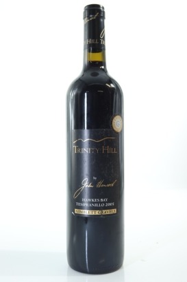(1) 2005 Trinity Hill Tempranillo Black Label, Gimblett Gravels,