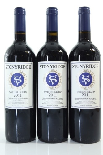 (3) 2011 Stonyridge Vineyard Larose, Waiheke Island