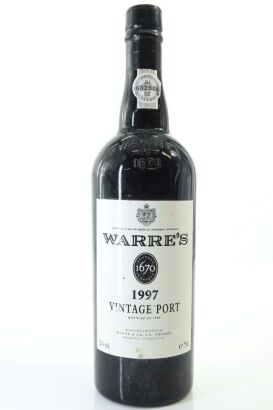(1) 1997 Warre's Vintage Port, Portugal, 20% ABV [JR17]