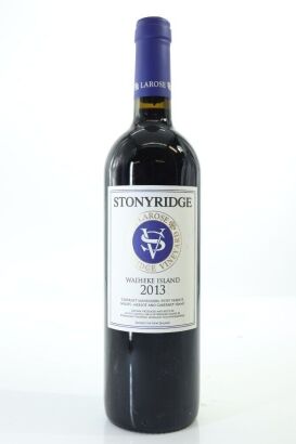 (1) 2013 Stonyridge Vineyard Larose, Waiheke Island