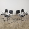 A Set of Four Bauhaus Style Tubular Cantilever Chairs