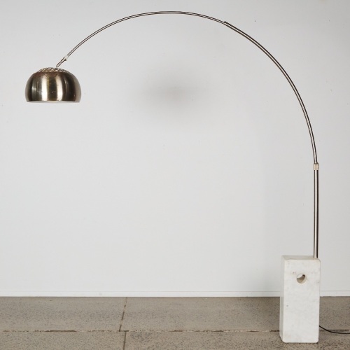 An Arco Style Floor Lamp