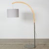 A Modern Arched Floor Lamp