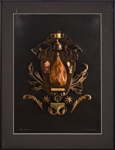 A Framed Limited Edition Print titled 'Gentleman' By Anna Church 10/50 AF