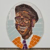 A Hanging Mosaic of Dizzy Gillespie