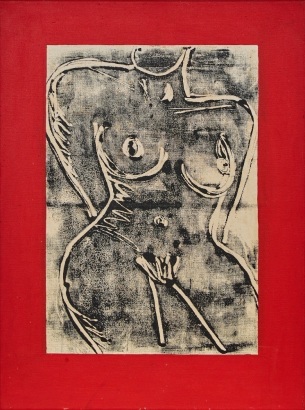 An Expressionistic Monotype