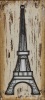 A Rustic Eiffel Tower Wall Hanging