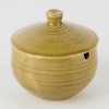 A Harry and May Davis Crewenna Pottery Celadon Jar