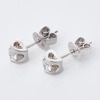 18ct White Gold, 0.50ct Diamond Stud Earrings - 2
