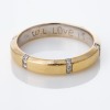 18ct Yellow Gold, Modern, 0.20ct Diamond Set Band - 2