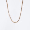 9ct Rose Gold, 142cm Long Muff Chain