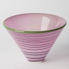 A Mauve and Green Bowl by Mike McGregor, 1996