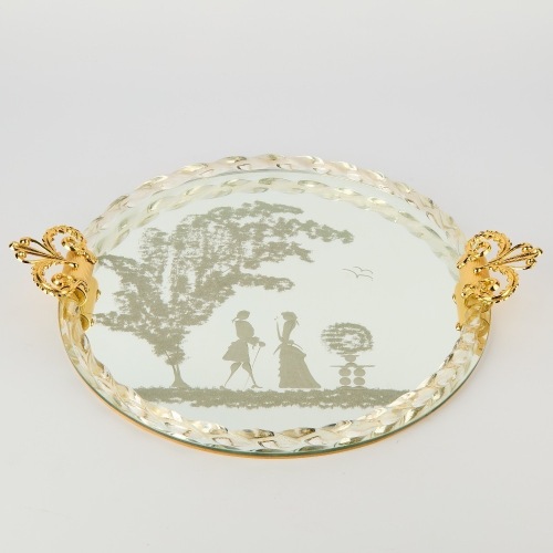 A Murano Glass Vanity Tray