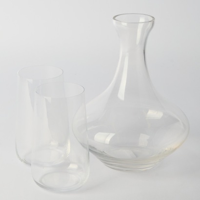 A Set of Spiegelau Decanter and Glasses