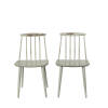 Six Danish Folke Palsson J77 Dining Chairs